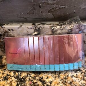 13pc Tiffany & Co Rose Gold Intense Sleeve Sample Vial Spray Carded Bundle